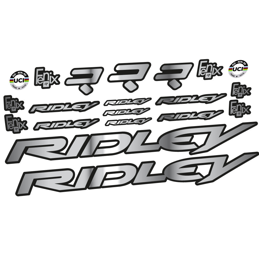 Stickers Ridley Fenix SL 2019 compatibles - Autocollants cadre vélo