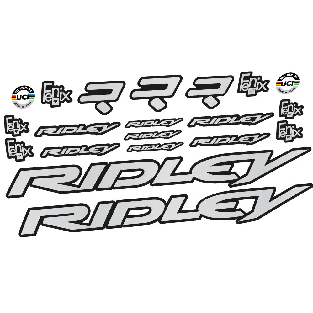 Stickers Ridley Fenix SL 2019 compatibles - Autocollants cadre vélo
