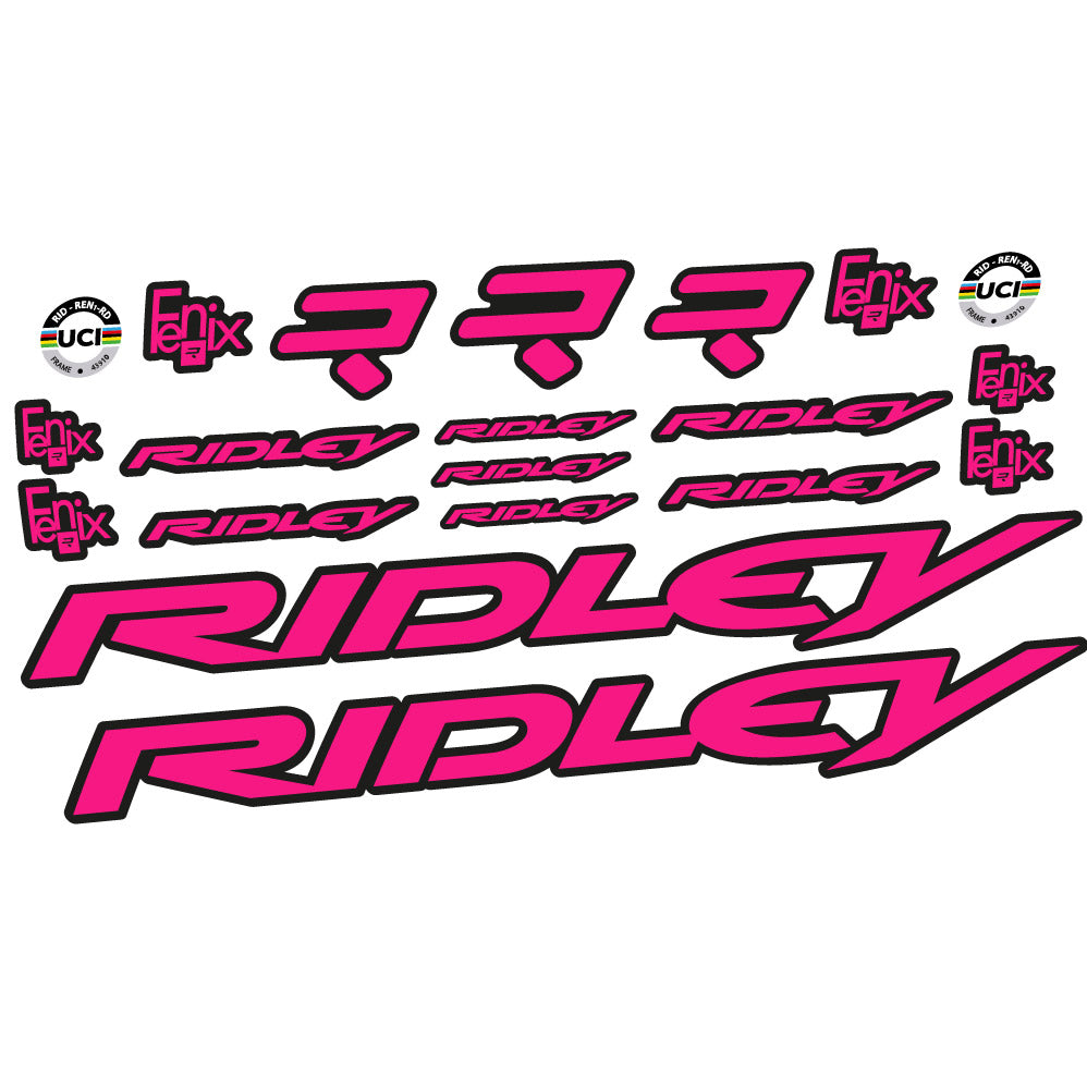 Stickers Ridley Fenix SL 2019 compatibles - Autocollants cadre vélo