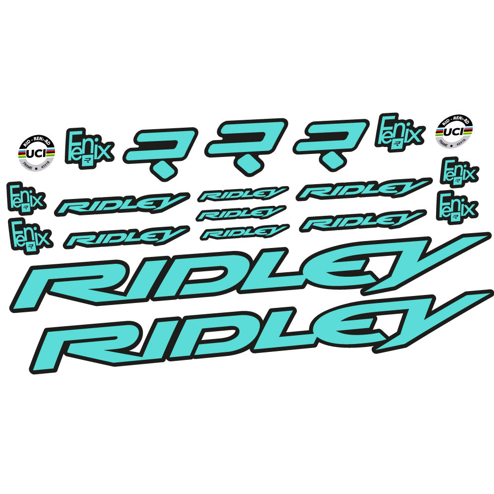 Stickers Ridley Fenix SL 2019 compatibles - Autocollants cadre vélo