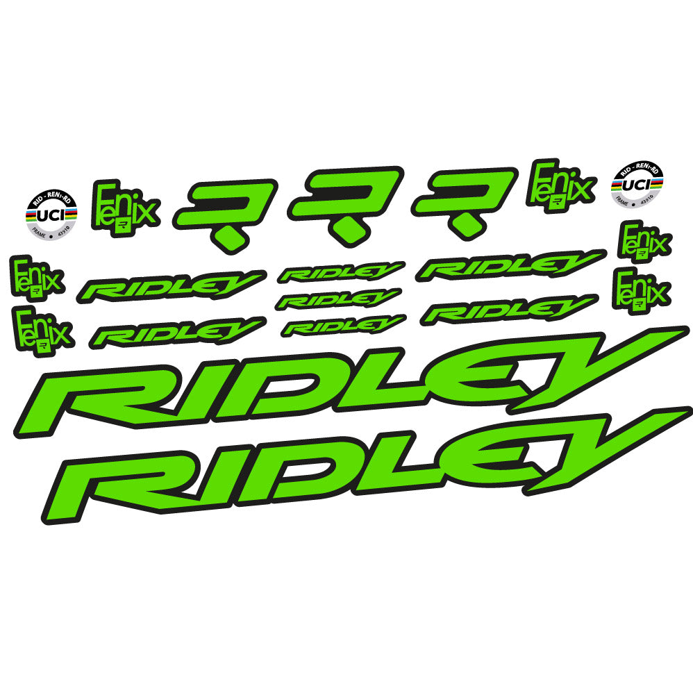 Stickers Ridley Fenix SL 2019 compatibles - Autocollants cadre vélo