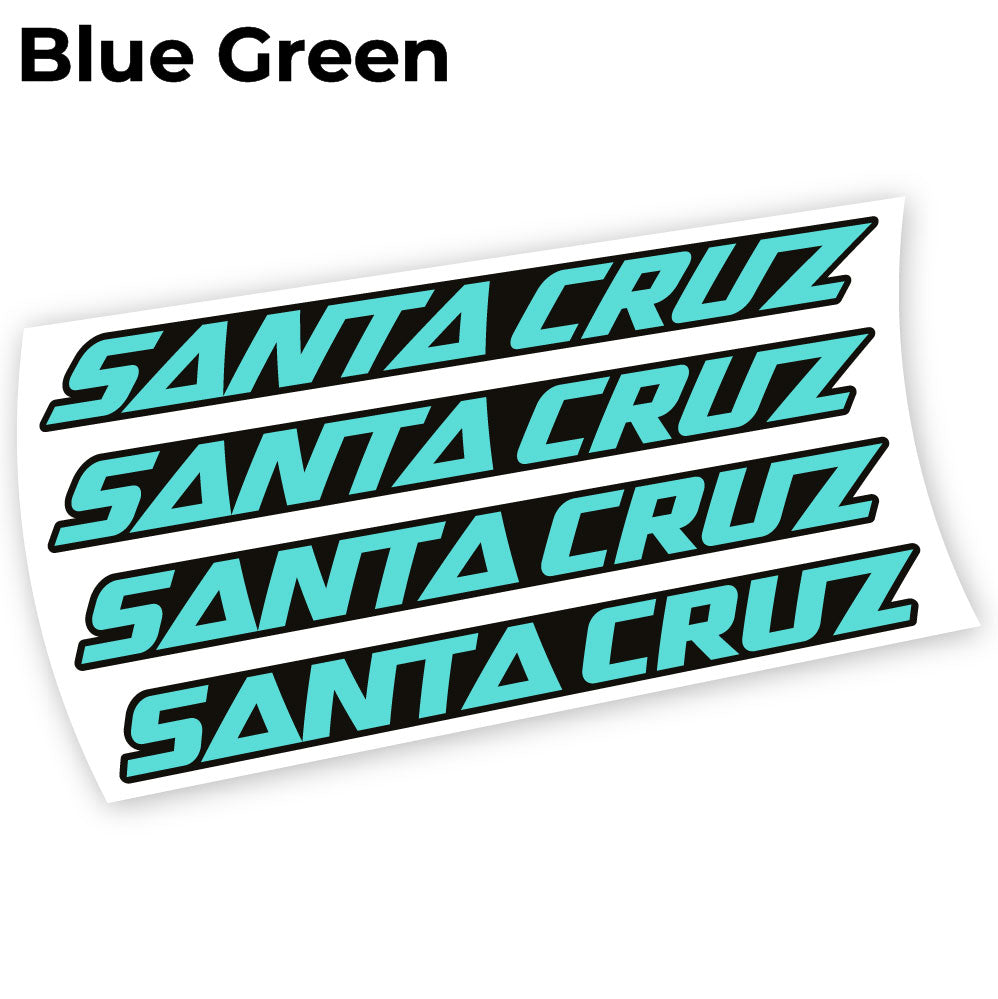 Stickers SantaCruz compatibles Autocollants cadre