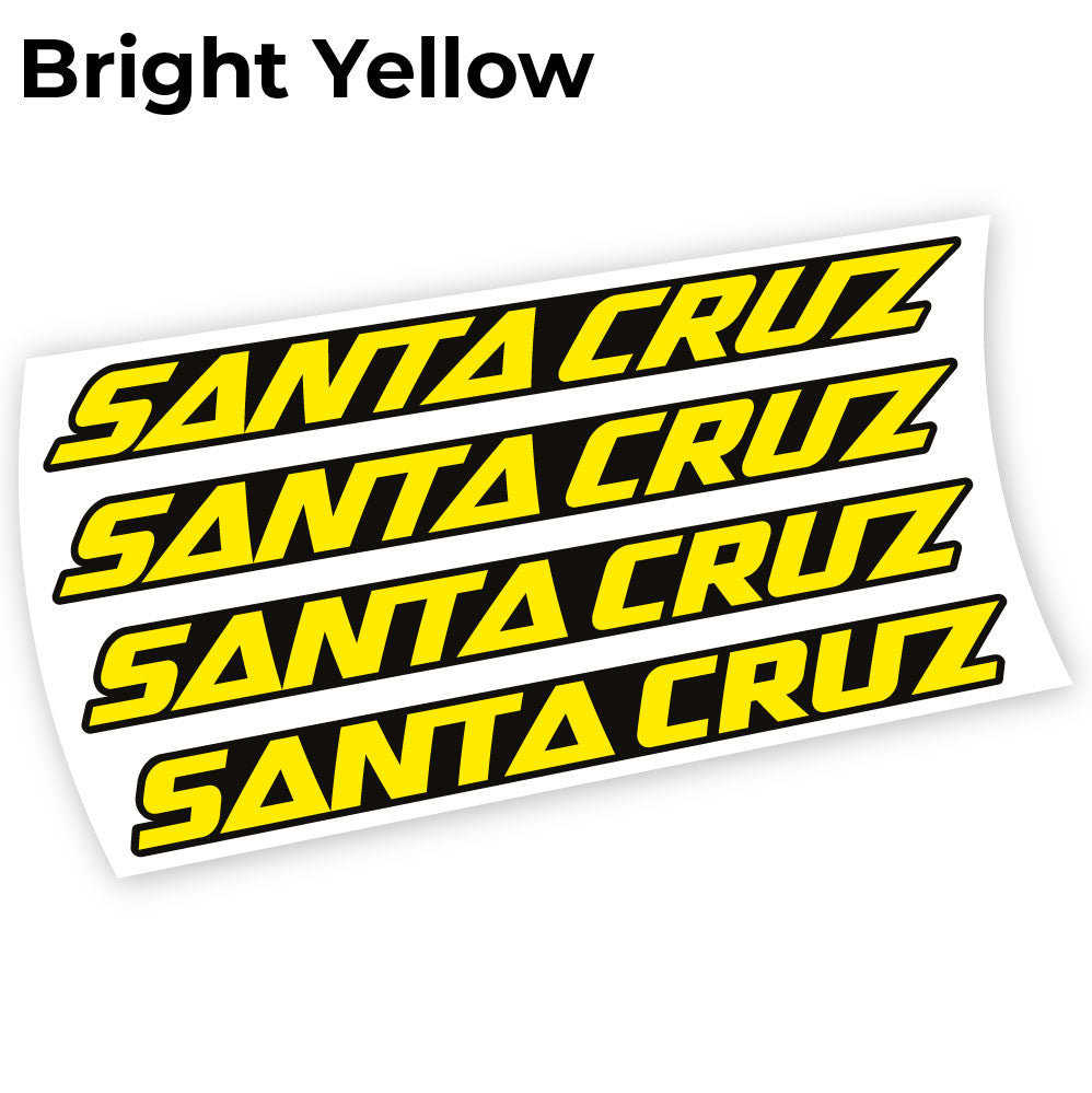 Stickers SantaCruz compatibles Autocollants cadre