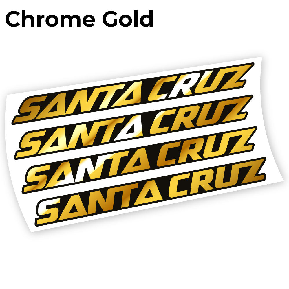 Stickers SantaCruz compatibles Autocollants cadre