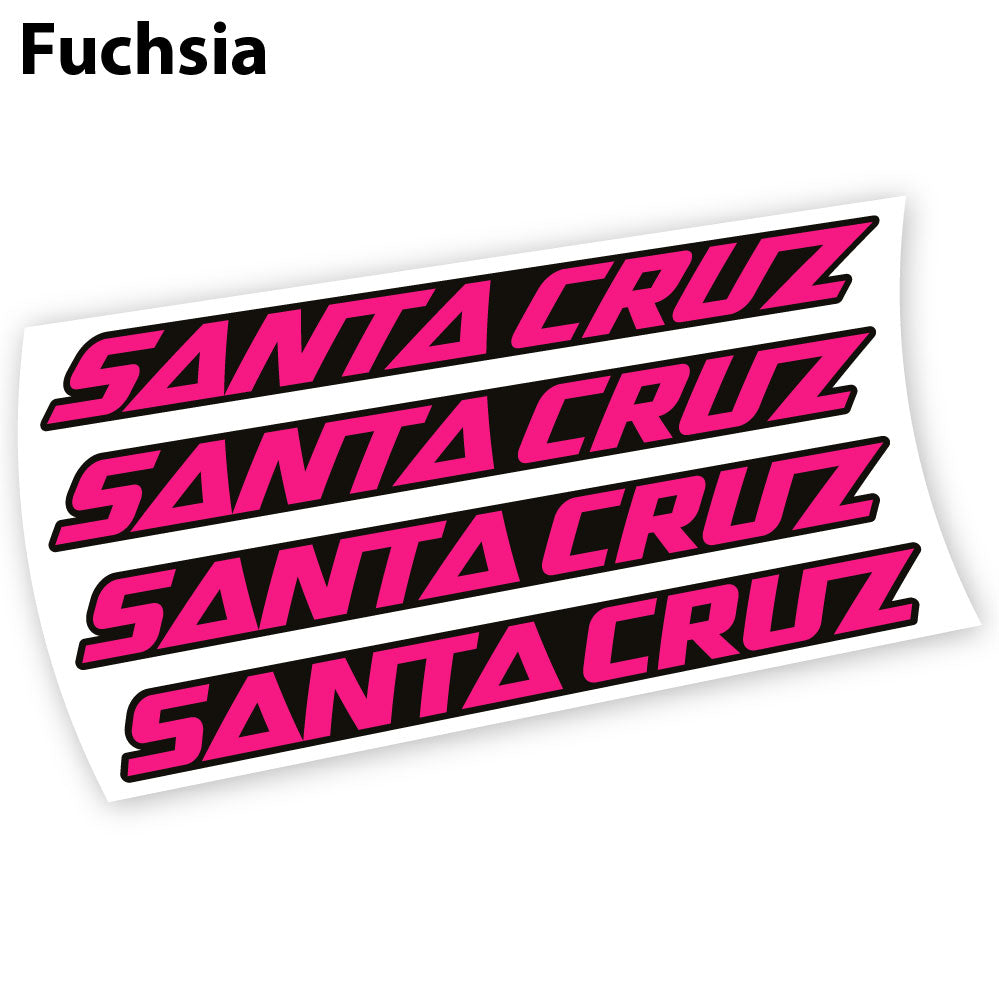 Stickers SantaCruz compatibles Autocollants cadre