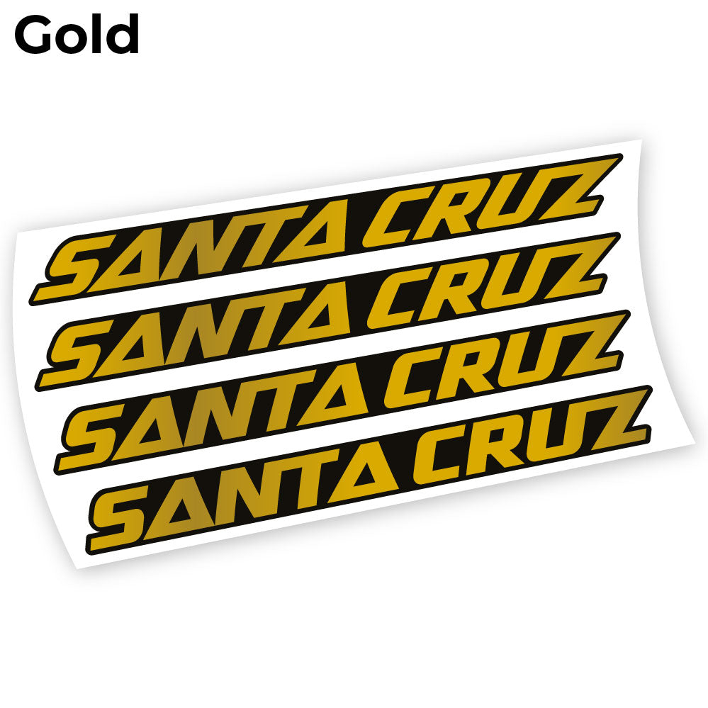 Stickers SantaCruz compatibles Autocollants cadre