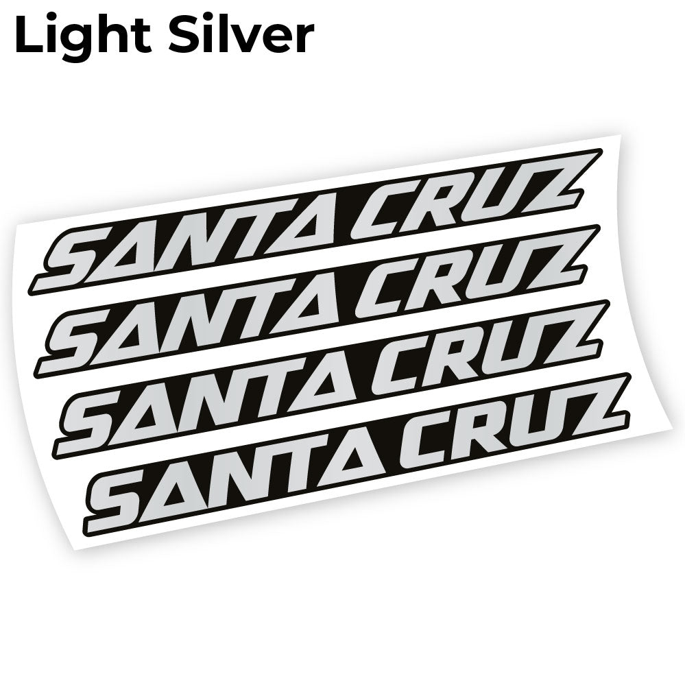 Stickers SantaCruz compatibles Autocollants cadre