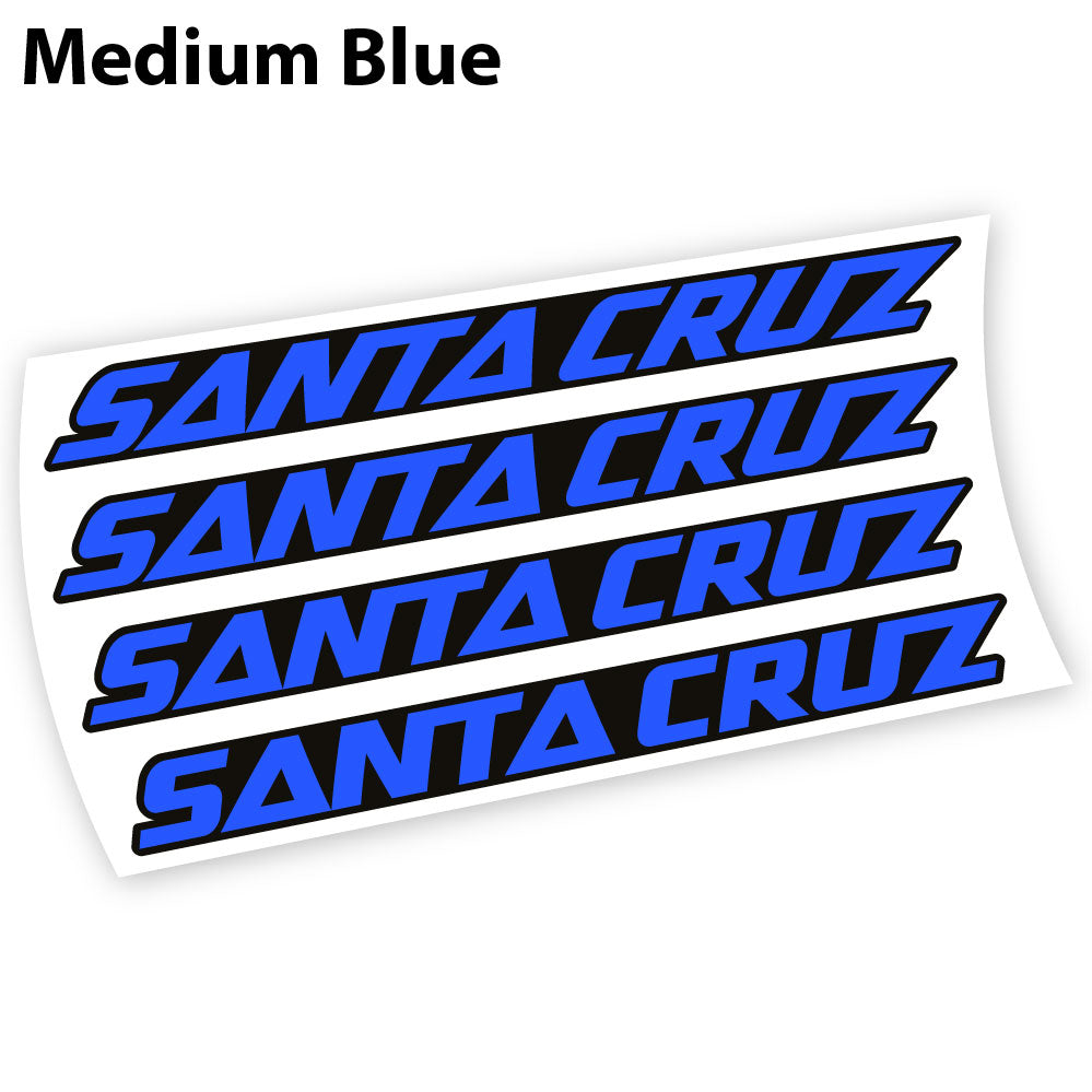 Stickers SantaCruz compatibles Autocollants cadre