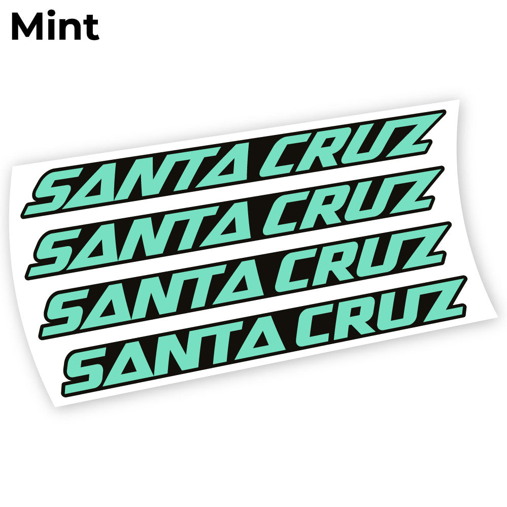 Stickers SantaCruz compatibles Autocollants cadre