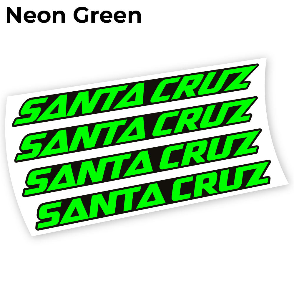 Stickers SantaCruz compatibles Autocollants cadre