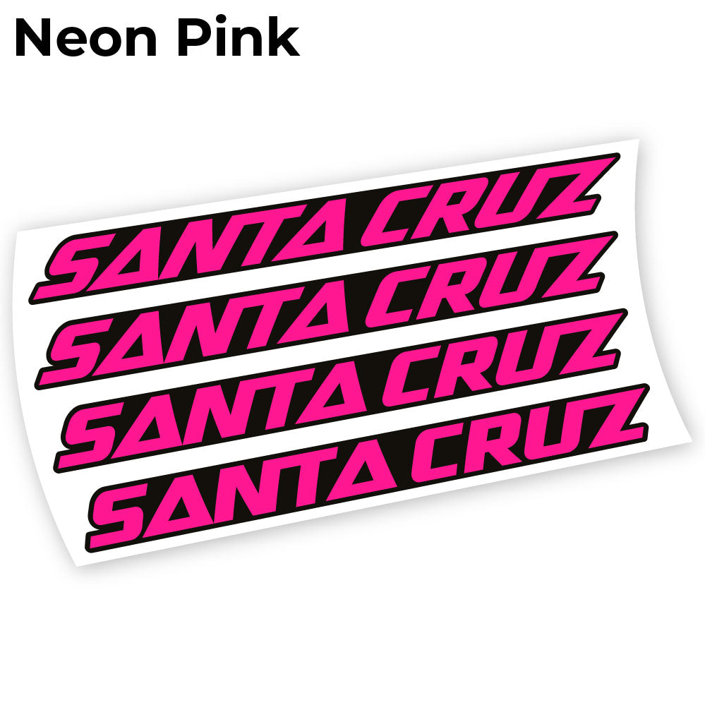 Stickers SantaCruz compatibles Autocollants cadre