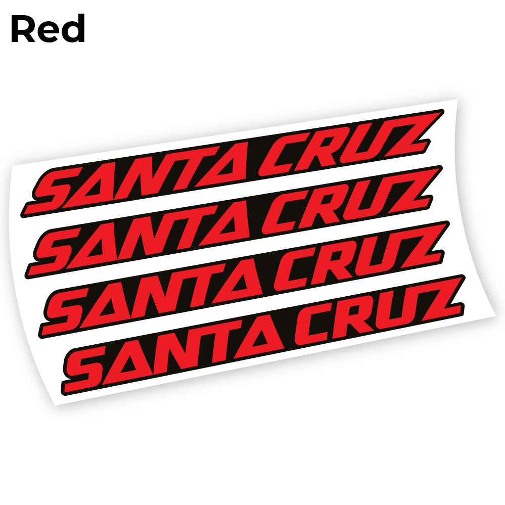 Stickers SantaCruz compatibles Autocollants cadre