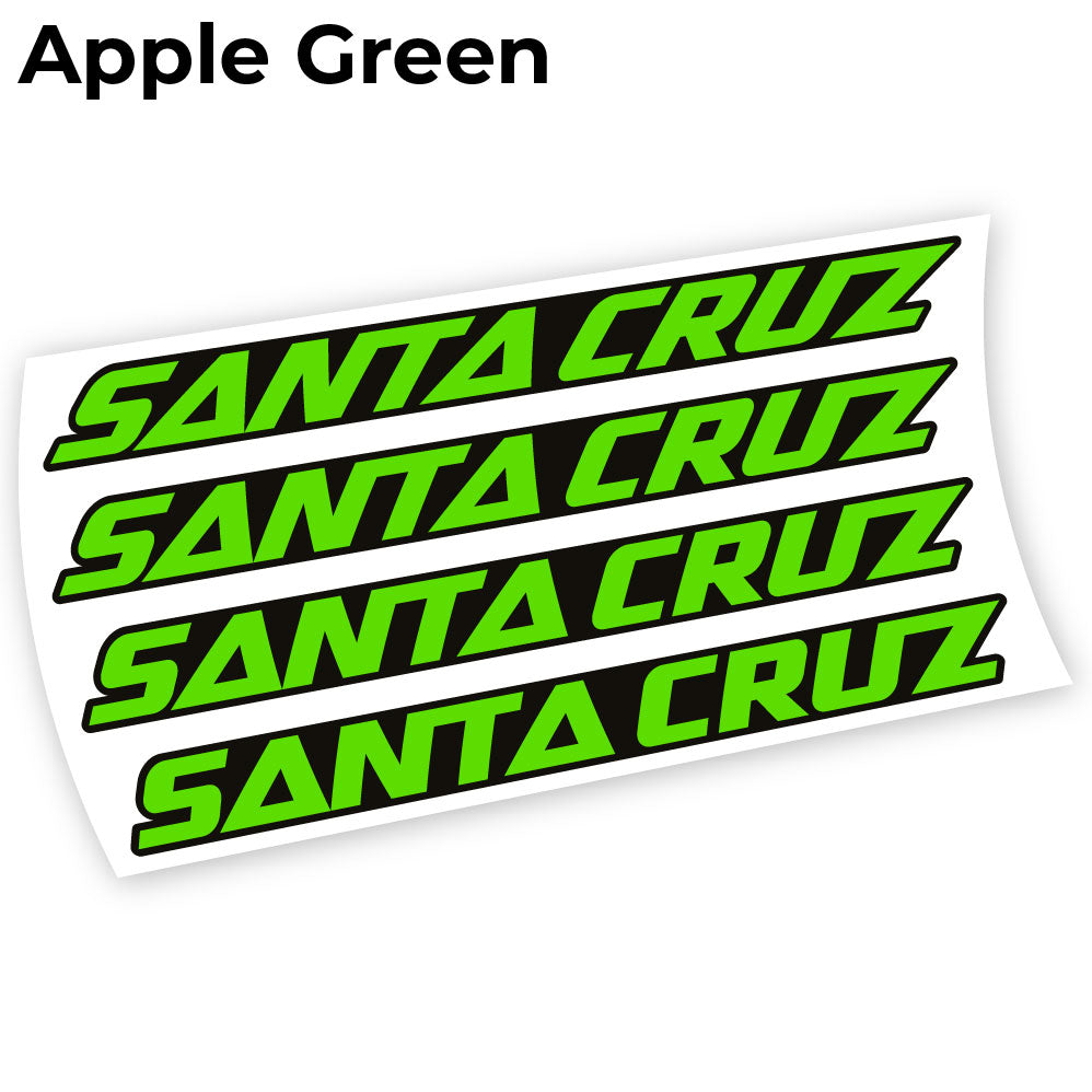 Stickers SantaCruz compatibles Autocollants cadre