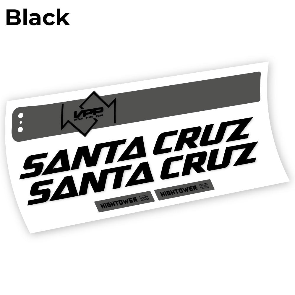 Stickers Santa Cruz Hightower CC 2020 compatibles Autocollants cadre