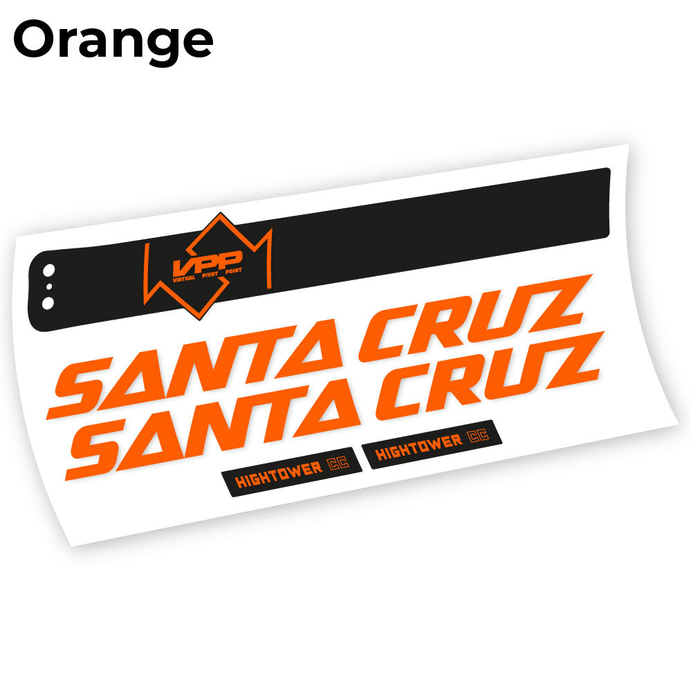Stickers Santa Cruz Hightower CC 2020 compatibles Autocollants cadre