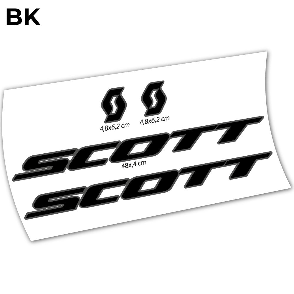 Stickers Scott Adict RC 2021 compatibles Autocollants cadre Route