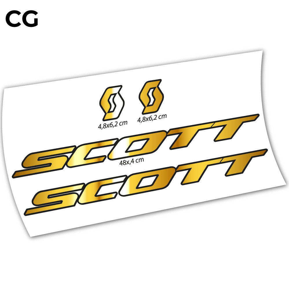 Stickers Scott Adict RC 2021 compatibles Autocollants cadre Route