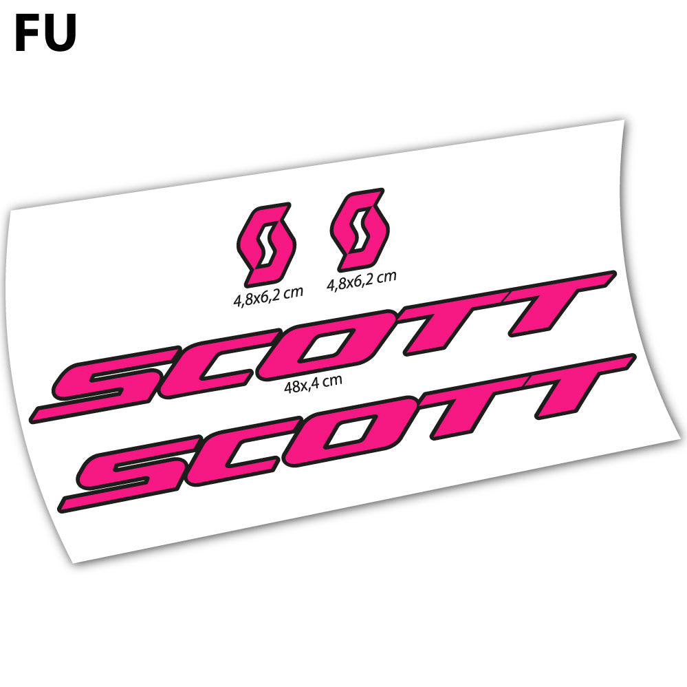 Stickers Scott Adict RC 2021 compatibles Autocollants cadre Route