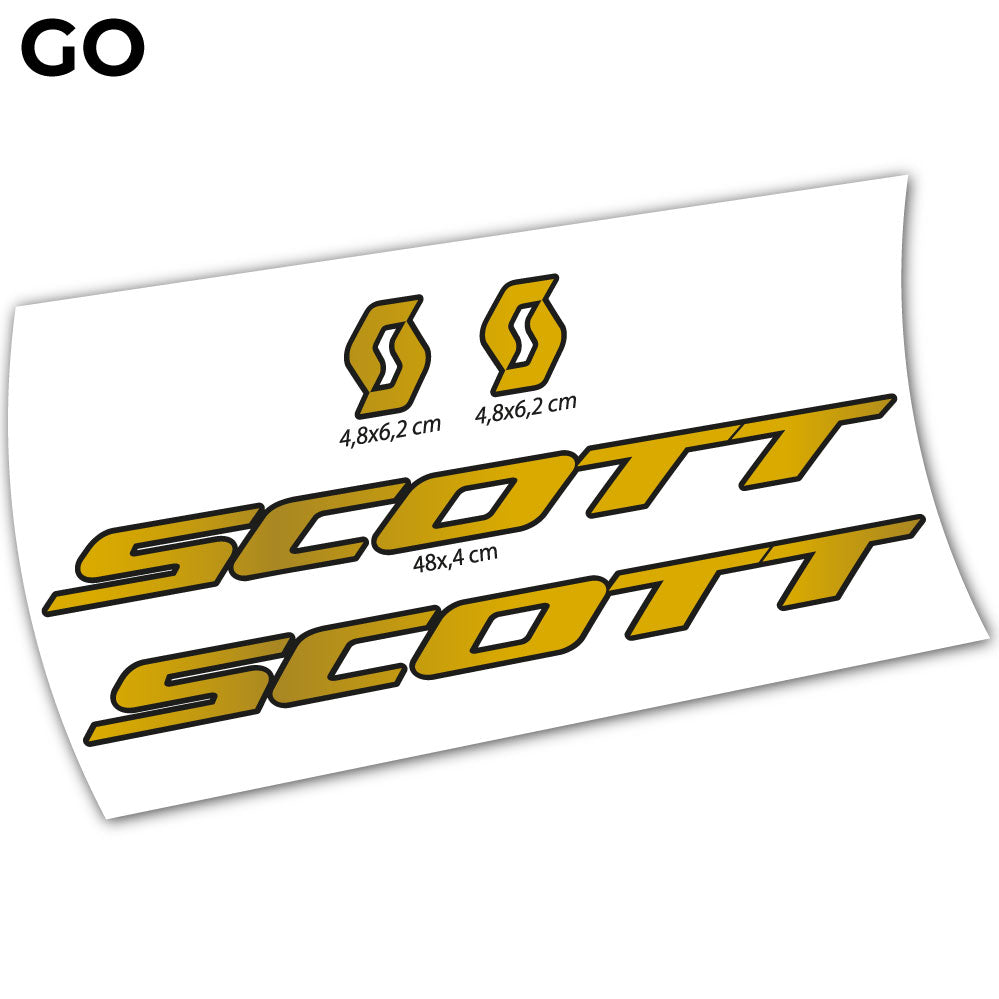 Stickers Scott Adict RC 2021 compatibles Autocollants cadre Route