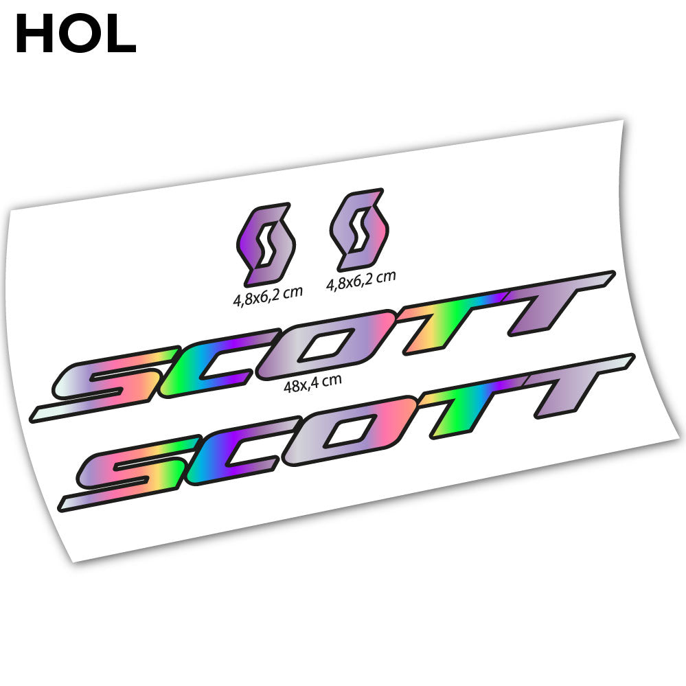 Stickers Scott Adict RC 2021 compatibles Autocollants cadre Route