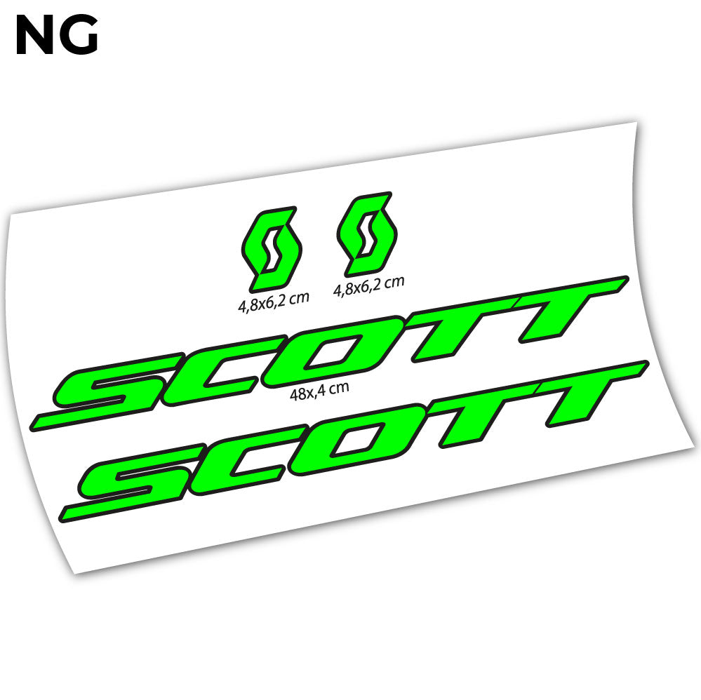 Stickers Scott Adict RC 2021 compatibles Autocollants cadre Route