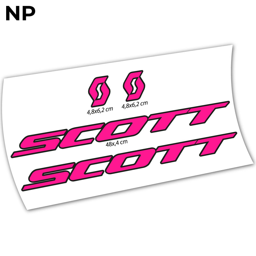 Stickers Scott Adict RC 2021 compatibles Autocollants cadre Route