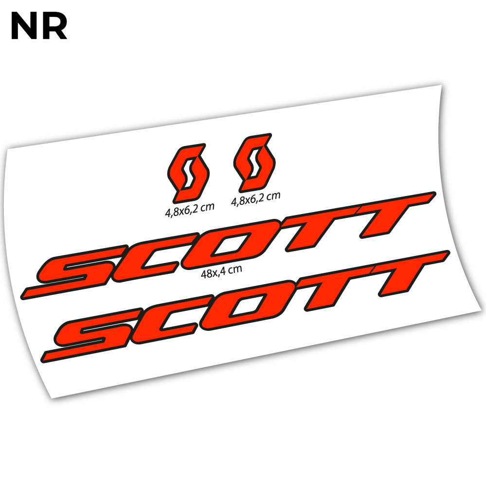 Stickers Scott Adict RC 2021 compatibles Autocollants cadre Route