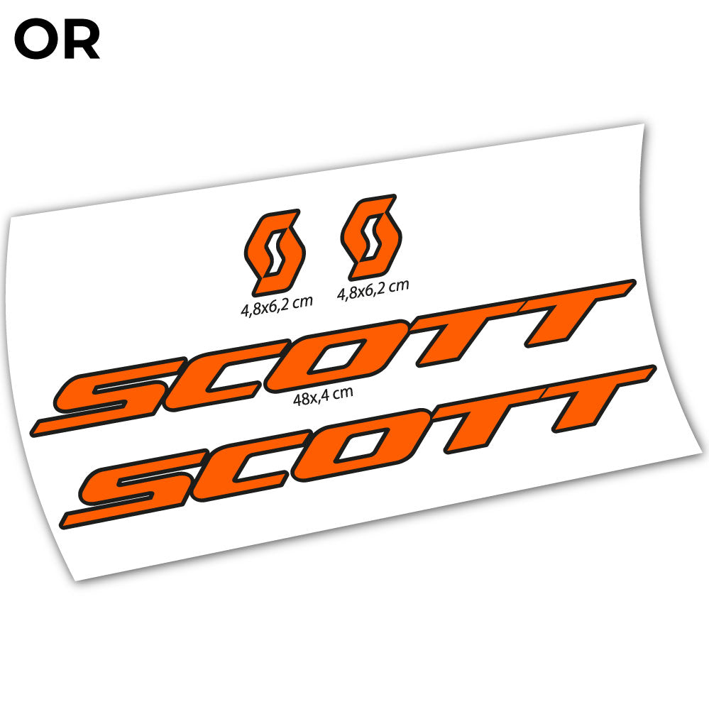 Stickers Scott Adict RC 2021 compatibles Autocollants cadre Route