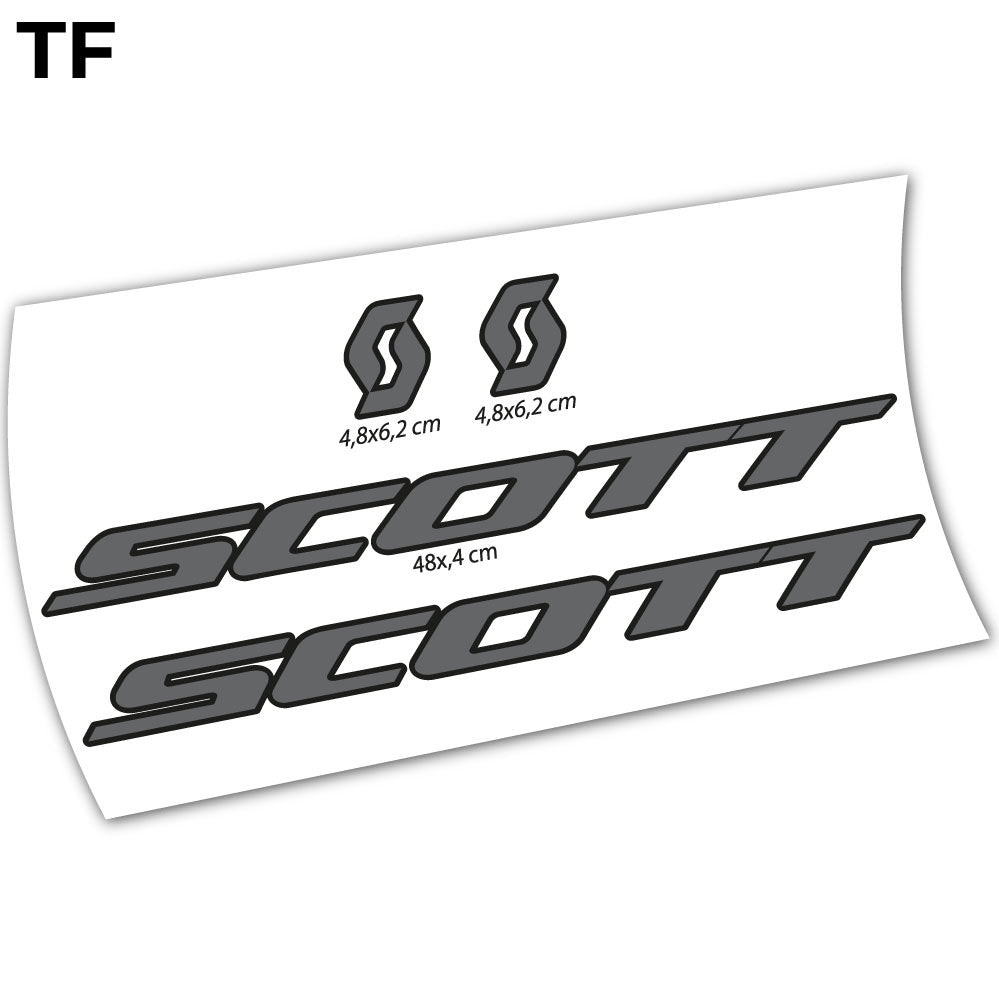 Stickers Scott Adict RC 2021 compatibles Autocollants cadre Route
