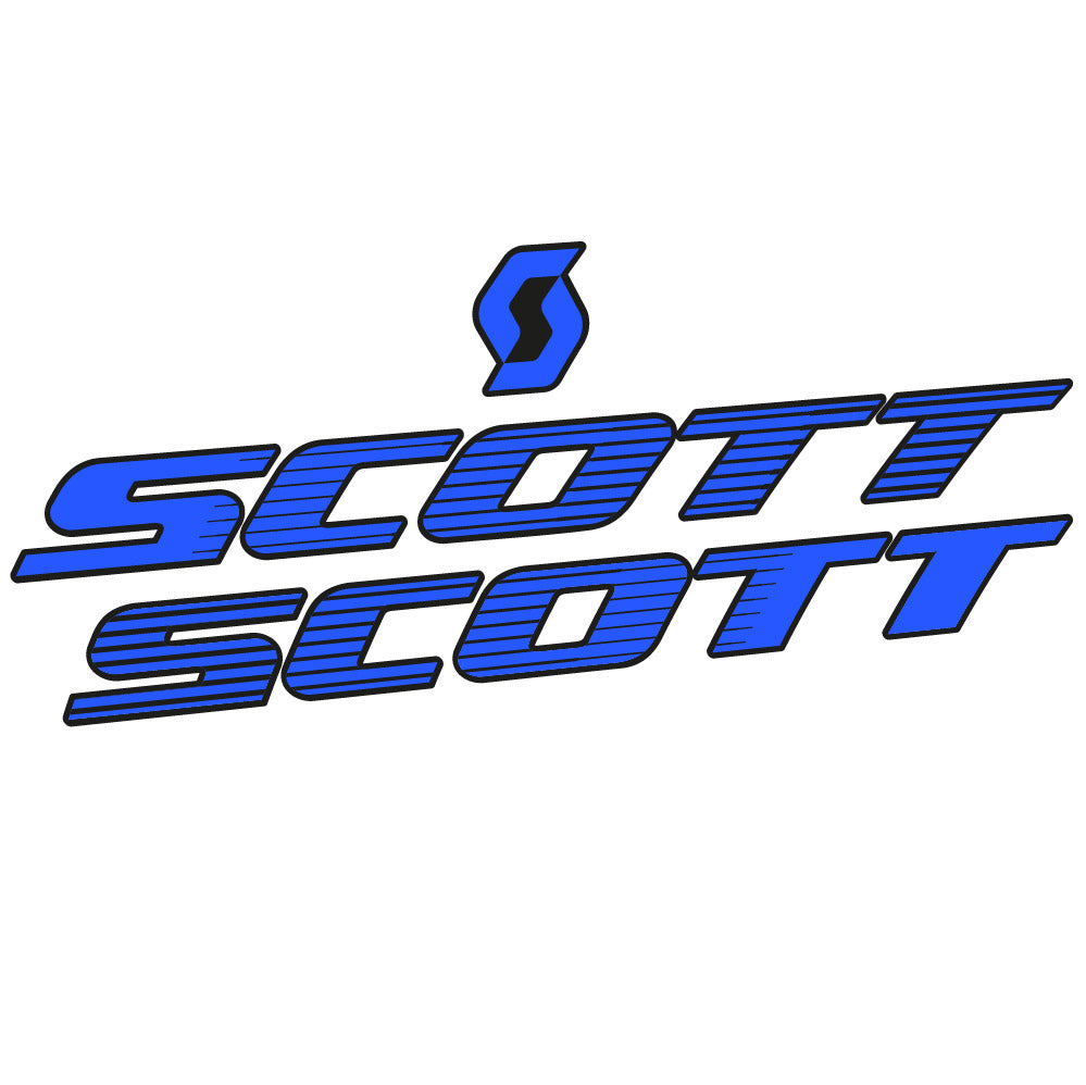 Stickers Scott compatibles - Autocollants cadre vélo