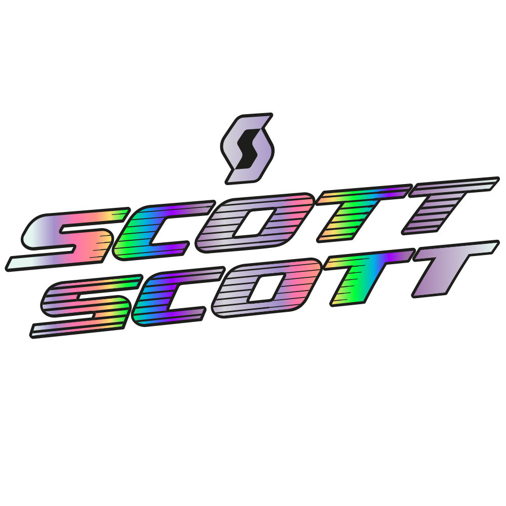 Stickers Scott compatibles Autocollants cadre Route