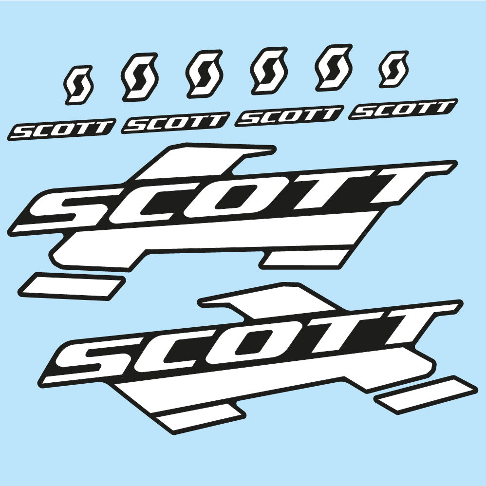 Stickers Scott Genius 710e 2016 compatibles Autocollants cadre Route