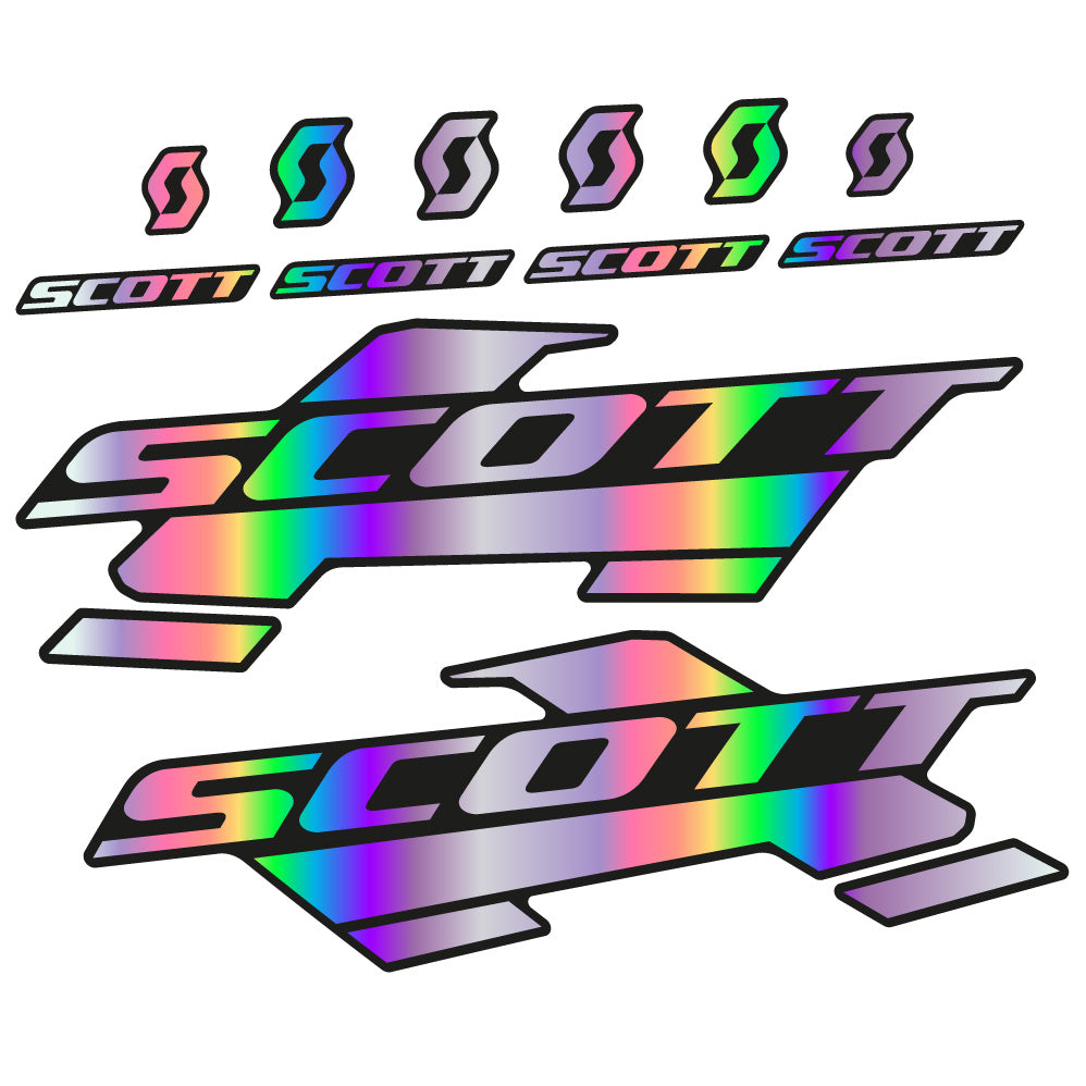 Stickers Scott Genius 710e 2016 compatibles Autocollants cadre Route