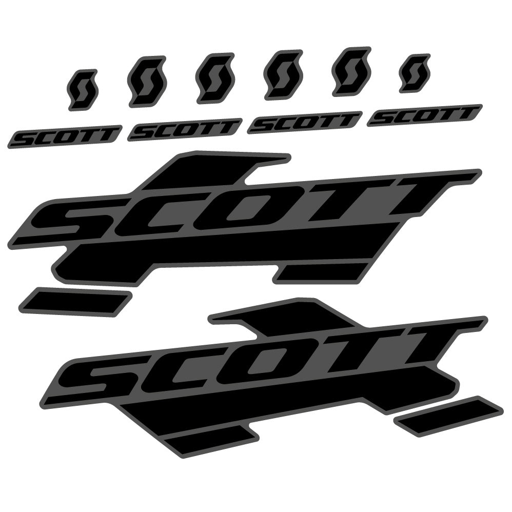 Stickers Scott Genius 710e 2016 compatibles Autocollants cadre Route