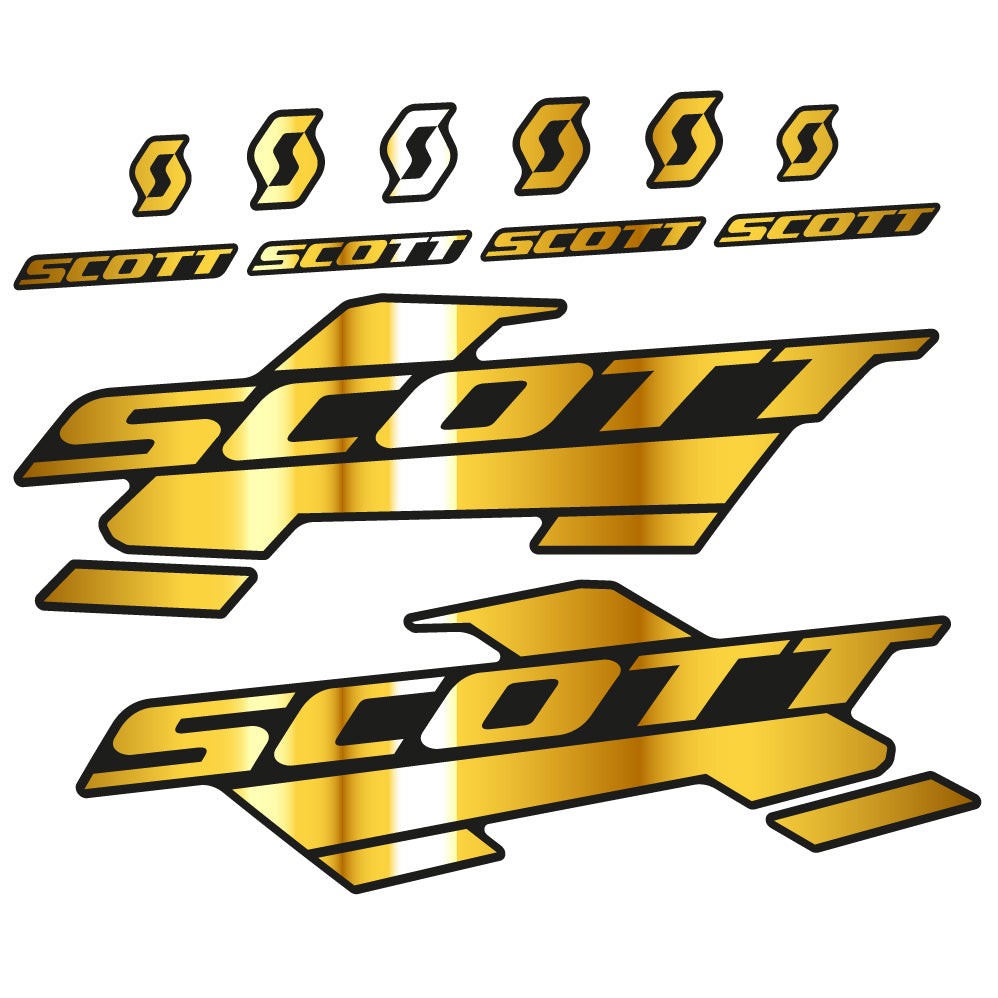 Stickers Scott Genius 710e 2016 compatibles Autocollants cadre Route