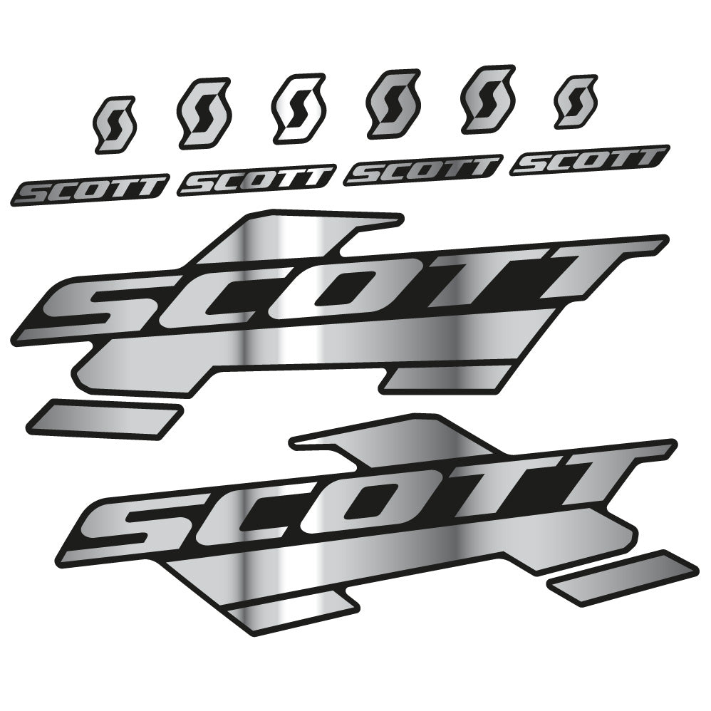 Stickers Scott Genius 710e 2016 compatibles Autocollants cadre Route