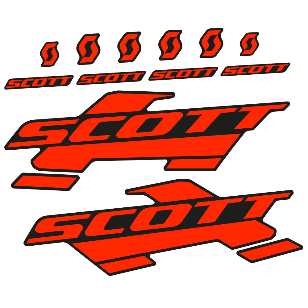 Stickers Scott Genius 710e 2016 compatibles Autocollants cadre Route