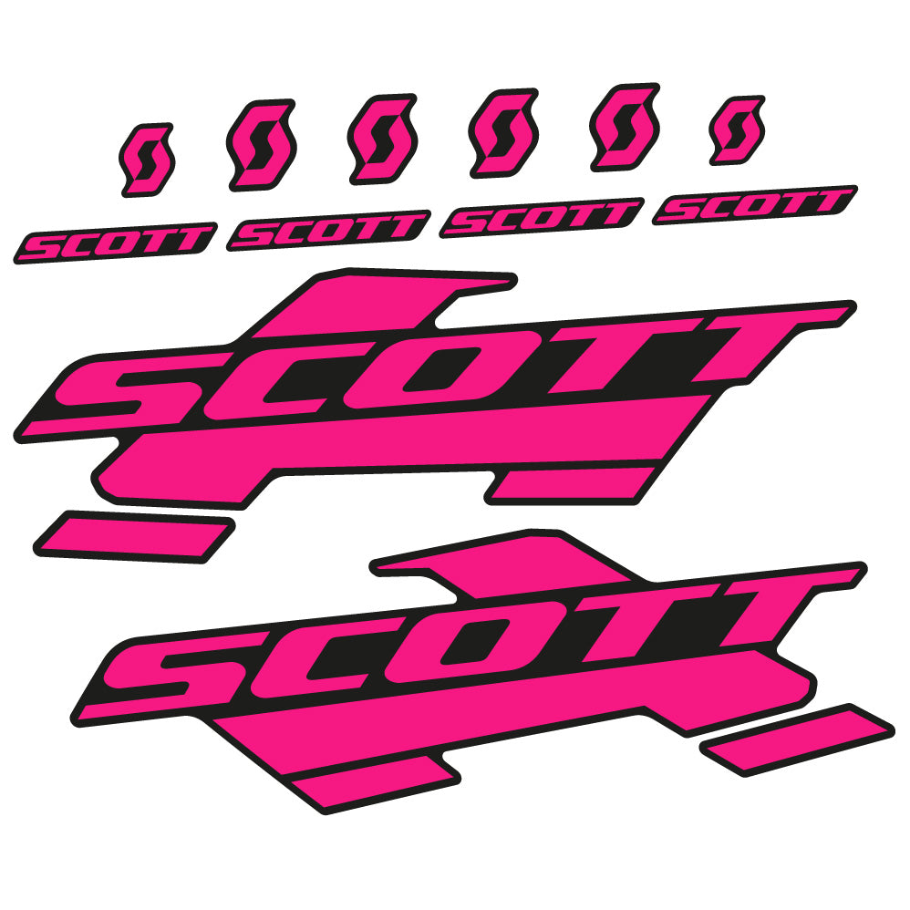 Stickers Scott Genius 710e 2016 compatibles Autocollants cadre Route