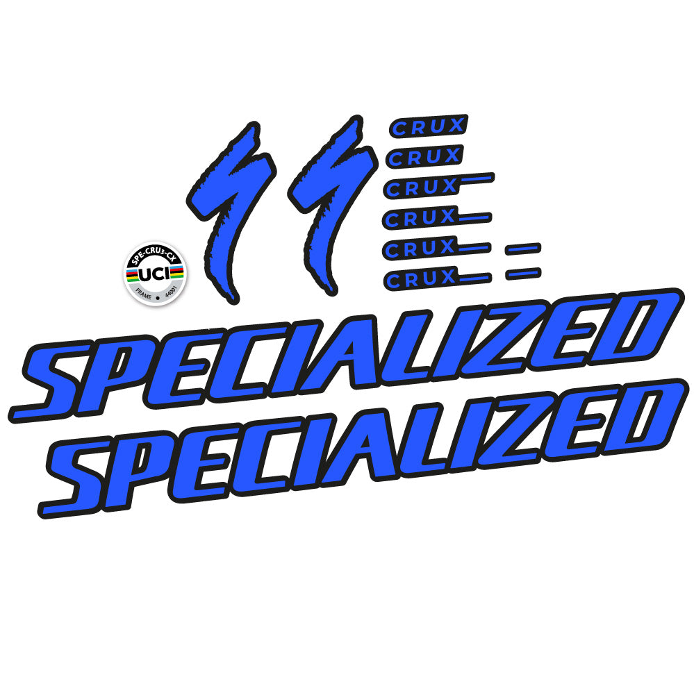 Stickers Specialized Crux 2022 compatibles - Autocollants cadre vélo