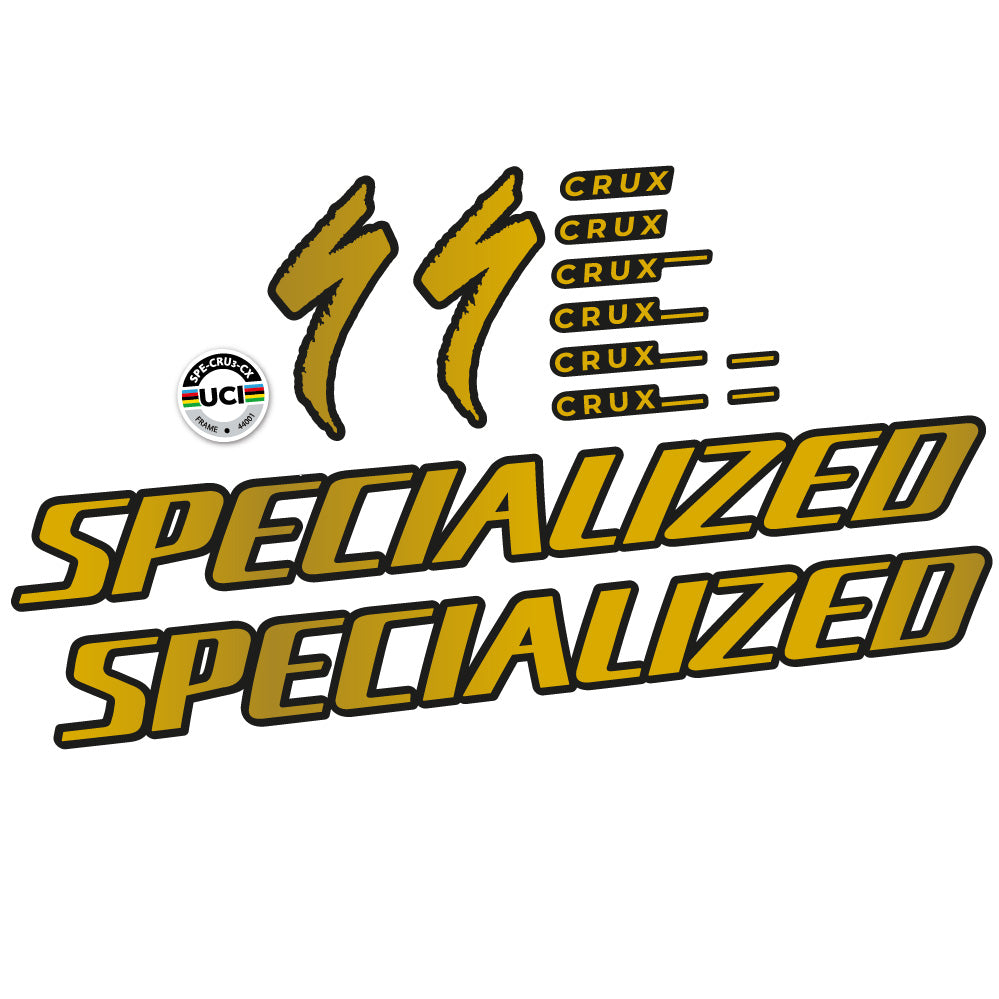 Stickers Specialized Crux 2022 compatibles Autocollants cadre