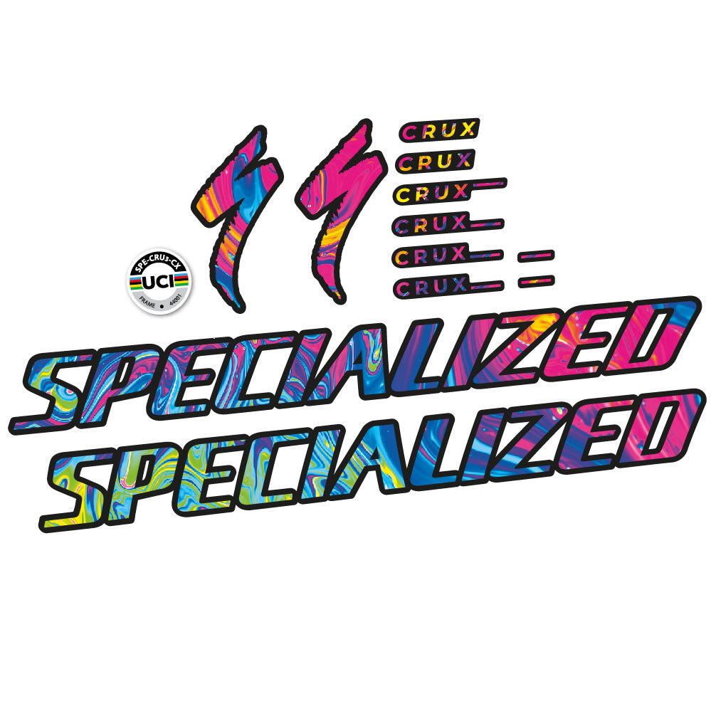 Stickers Specialized Crux 2022 compatibles Autocollants cadre