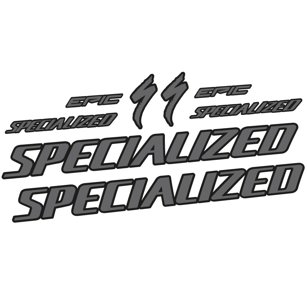 Stickers Specialized Epic HT 2022 compatibles Autocollants fourche