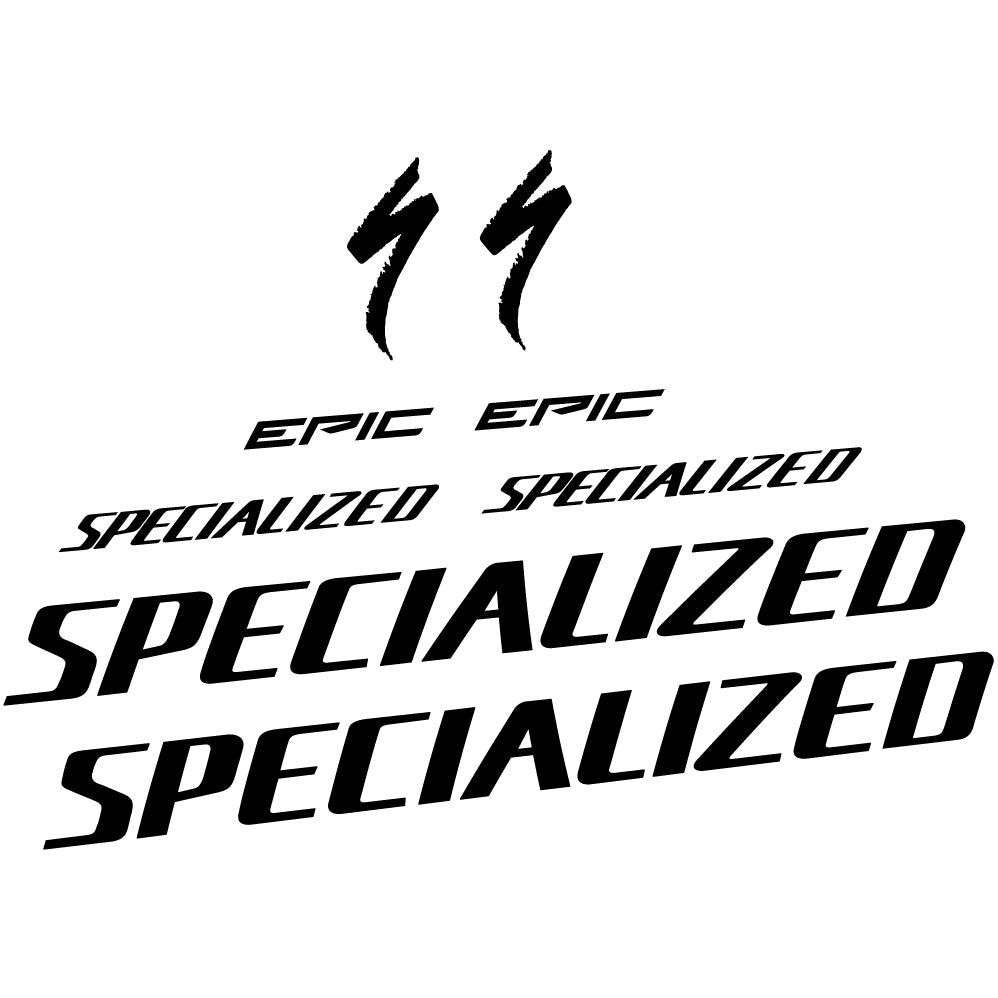 Stickers Specialized Epic compatibles Autocollants cadre