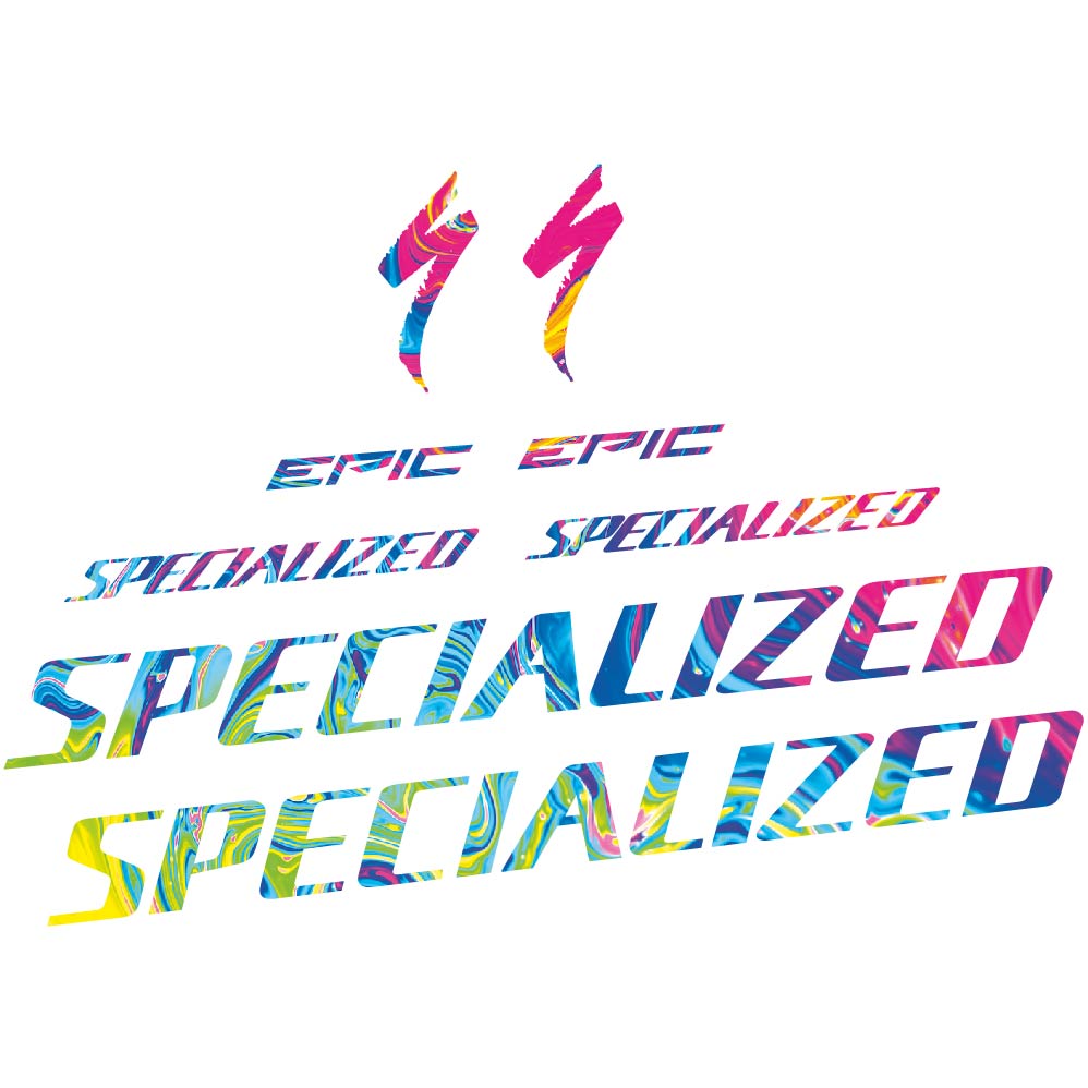 Stickers Specialized Epic compatibles Autocollants cadre