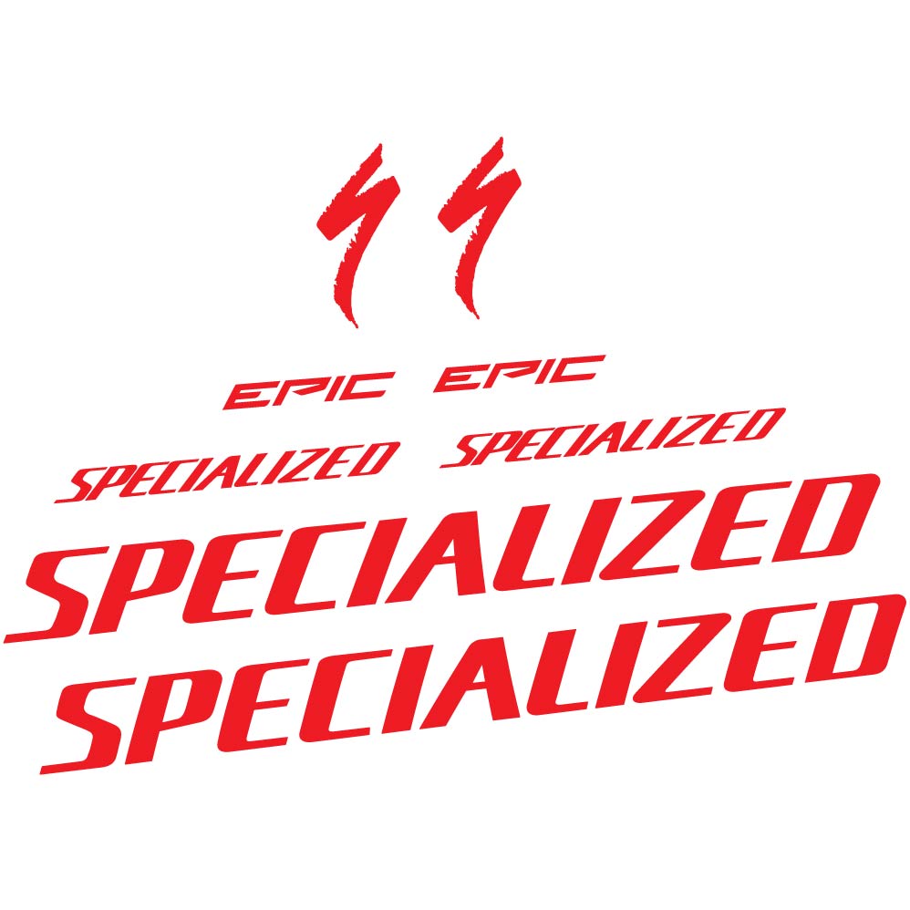 Stickers Specialized Epic compatibles Autocollants cadre