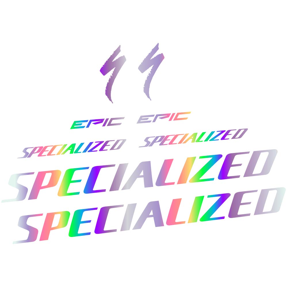 Stickers Specialized Epic compatibles Autocollants cadre