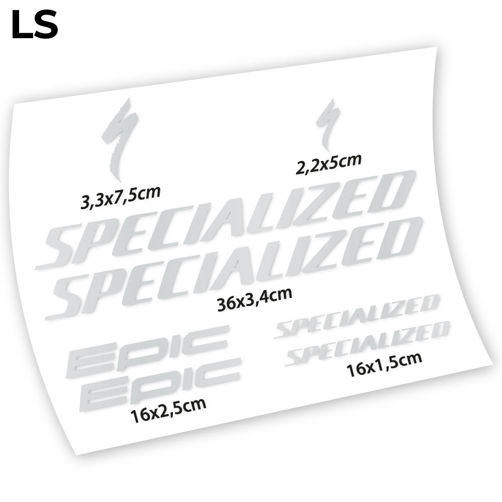 Stickers Specialized Epic compatibles Autocollants cadre