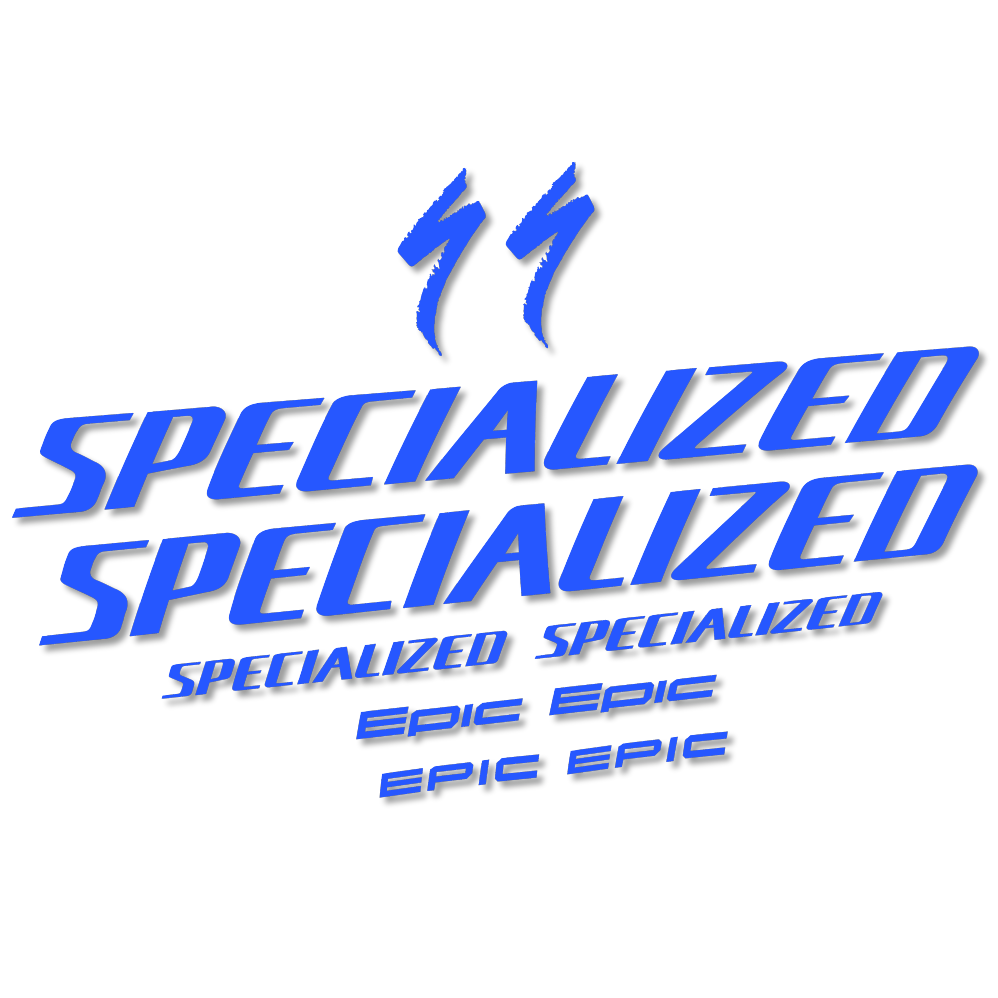 Stickers Specialized Epic compatibles - Autocollants cadre vélo