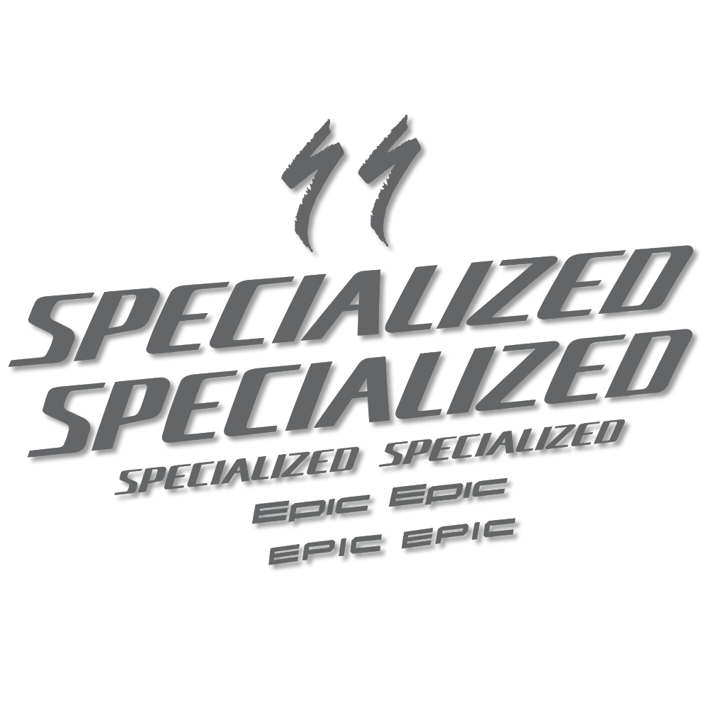 Stickers Specialized Epic compatibles - Autocollants cadre vélo