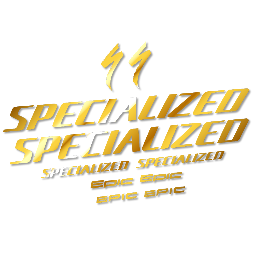 Stickers Specialized Epic compatibles - Autocollants cadre vélo